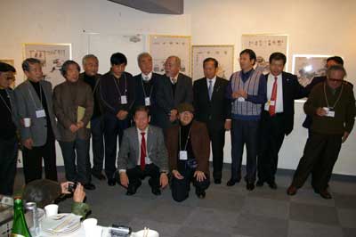 日中漫画交流展 写真1