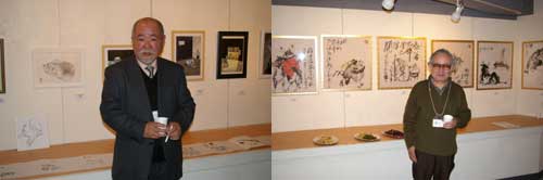 日中漫画交流展 写真2