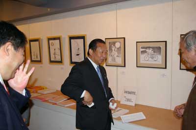 日中漫画交流展 写真5
