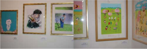 日中漫画交流展 写真6